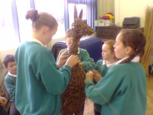 School Art Project - Animal Sculpture